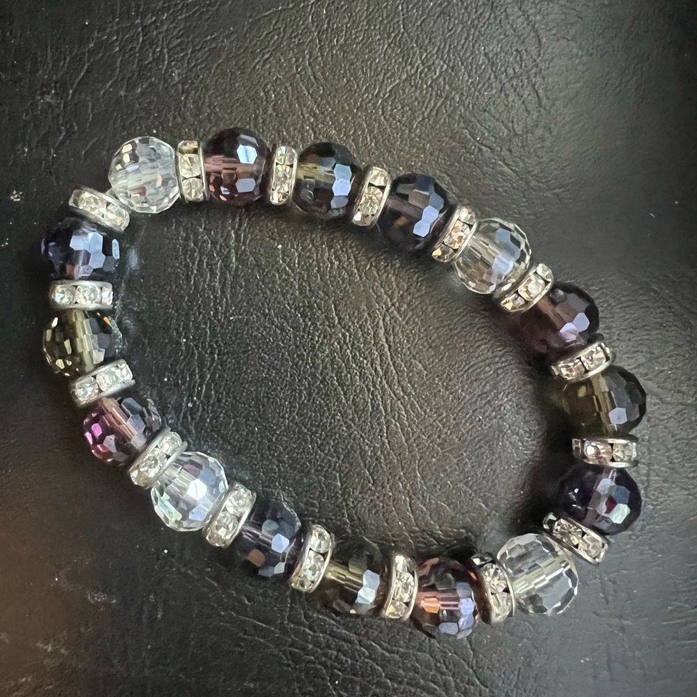 One of a Kind: Never Worn 
Multi Color Jeweled Bracelet 
Created by CHELSEA’